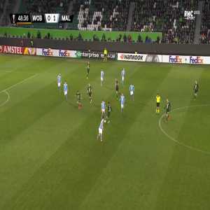Wolfsburg [1] - 1 Malmo - Brekalo 49'