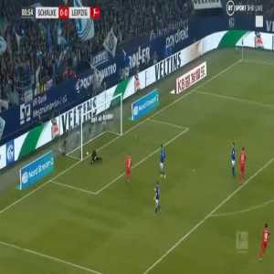 Schalke 0-1 RB Leipzig - Marcel Sabitzer 1' (Great goal)