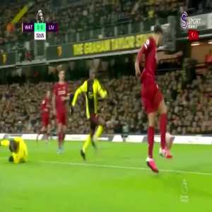 Deulofeu knee injury vs Liverpool