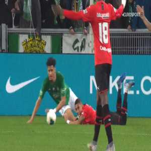 Saint-Etienne 0-1 Rennes - M'Baye Niang penalty 33'