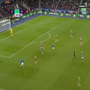 Leicester 3-0 Aston Villa - Jamie Vardy 79'