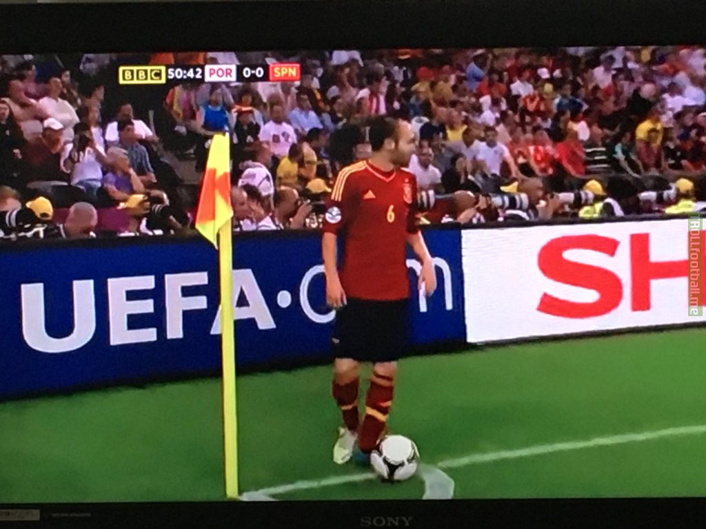 Currently rewatching Euro 2012 Semifinal (Spain v Portugal) with my Father