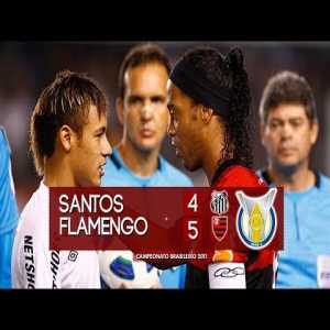 10 years ago today, Neymar's Santos faced Ronaldinho's Flamengo in one of the craziest and most entertaining games in the history of Brazilian football.