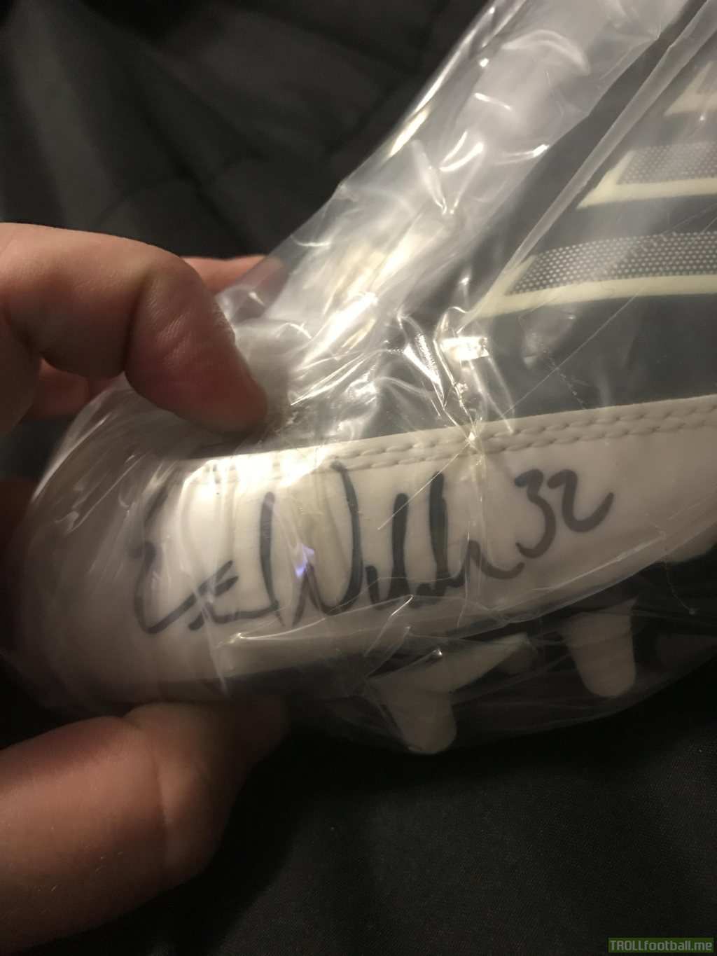 A little help, can someone tell me who’s signature this is? Adidas Soccer Cleats Scorch X