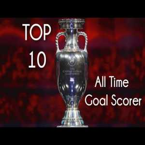 Top 10 UEFA European Championship All Time Goal Scorers