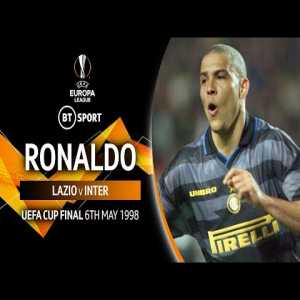 Ronaldo's jaw-dropping performance in the 1998 UEFA Cup Final vs Lazio | Individual highlights