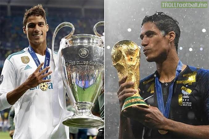 Raphaël Varane, one of the most underappreciated footballers in the world right now, turns 27 today. He has won 17 major titles with Real Madrid and the World Cup with France, and is believed to be the heir to the role of captain at Real Madrid after Sergio Ramos retires. Incredible player.