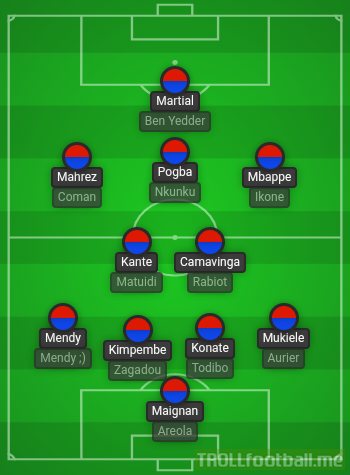 If PSG played with only players born or raised in Paris and greater Paris...