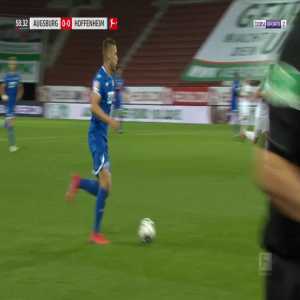 Augsburg 0-1 Hoffenheim - Munas Dabbur 59'
