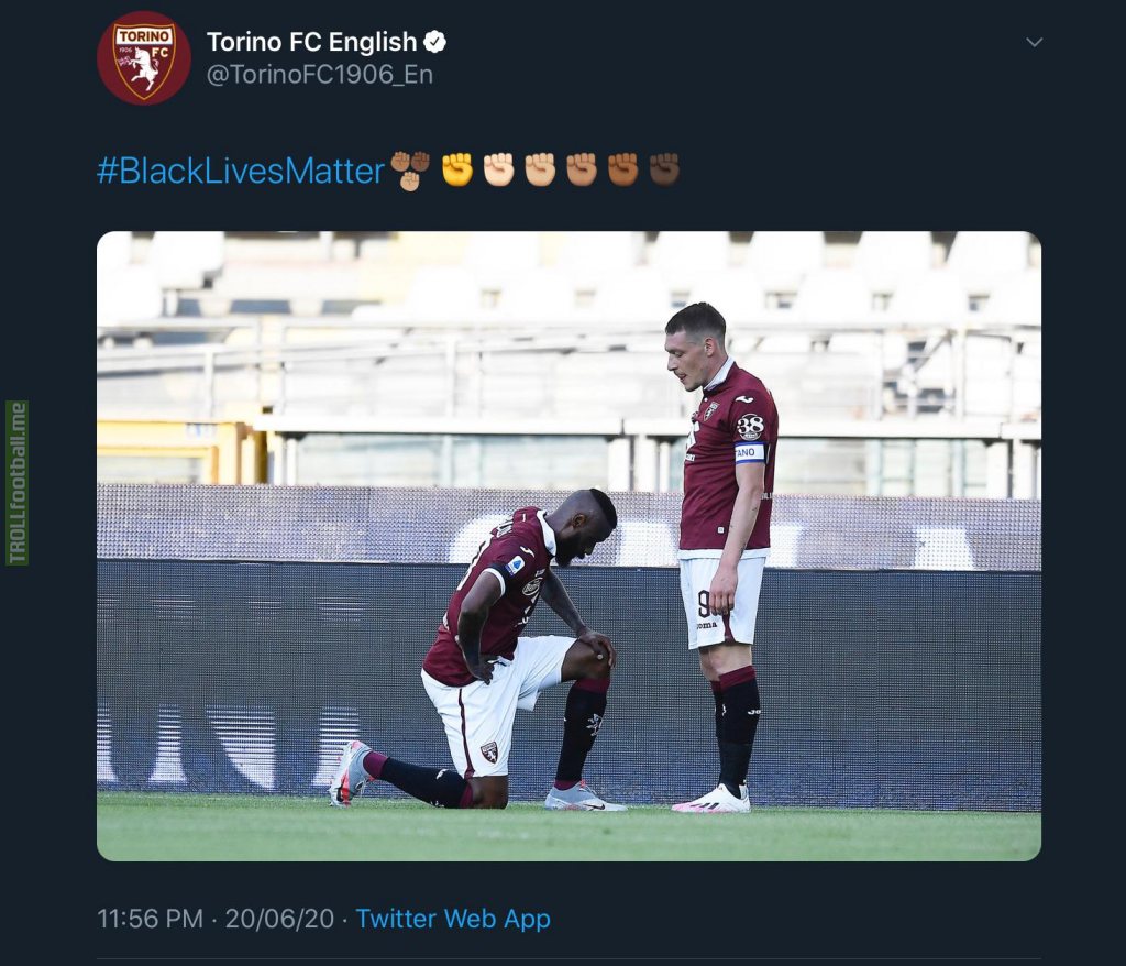 Torino found a way to be racist without being racist.