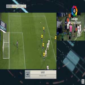 Cadiz 0-1 Albacete - Maikel penalty 90'
