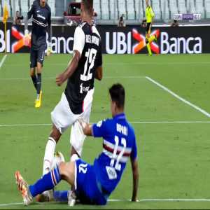 Cristiano Ronaldo penalty miss against Sampdoria 89'