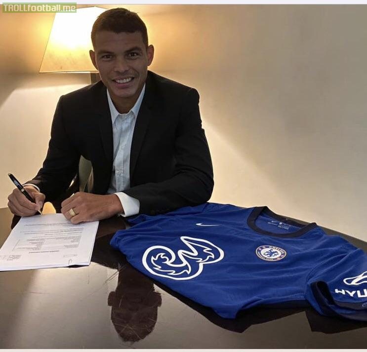 DONE DEAL: THIAGO SILVA SIGNS FOR CHELSEA ON A FREE DEAL