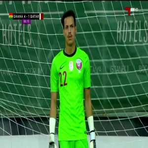 Ghana [5]-1 Qatar: Caleb Ekuban 87'