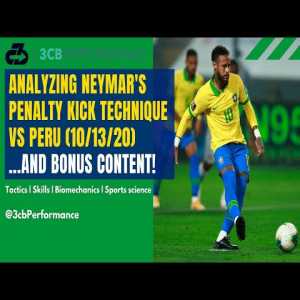 [OC] Analyzing Neymar's PK technique vs Peru (10.13.20)...and more! | Video analysis