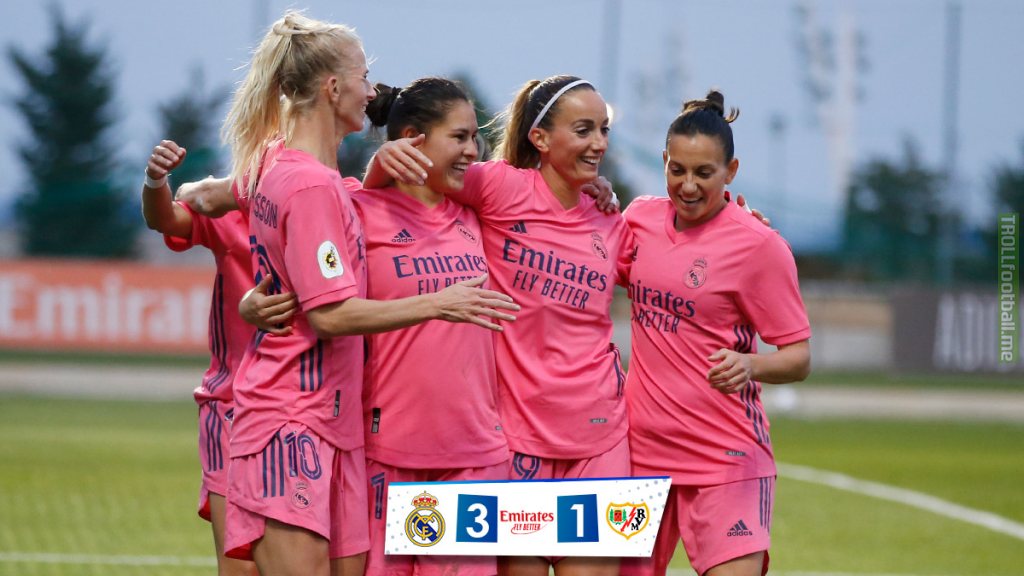 Real Madrid Femenino's first ever win.