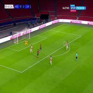 Ajax Vs Liverpool | Fabinho Goal Line Save 44'