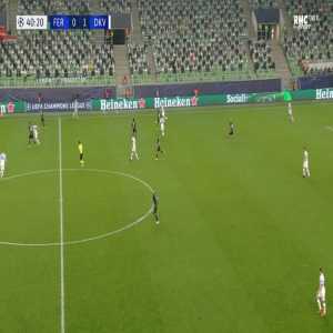 Ferencvaros 0-2 Dynamo Kiev - Carlos De Pena 41'