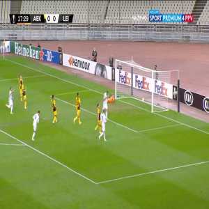 AEK Athens 0-1 Leicester - Jamie Vardy PK 18'