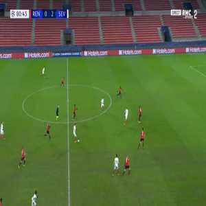 Rennes 0-3 Sevilla - Youssef En Nesyri 81'
