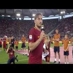 Totti: The Farewell Speech