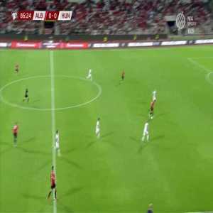 Albania 1-0 Hungary - Armando Broja 87'