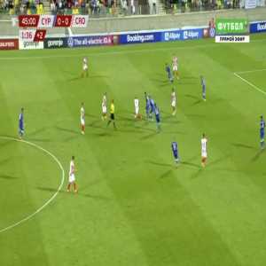 Cyprus 0-1 Croatia - Ivan Perisic 45'+2'