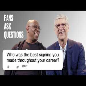 [SPORTbible] Ian Wright Puts Fan Questions To Arsène Wenger