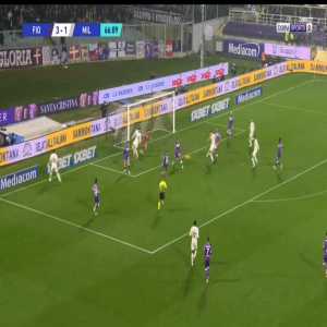 Fiorentina 3-[2] Milan - Zlatan Ibrahimovic 67'