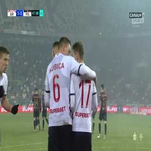 Górnik Zabrze [1]-1 Pogoń Szczecin - Luís Mata OG 45+2' (Polish Ekstraklasa)