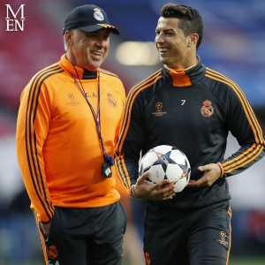 [Man United News on Twitter] Carlo Ancelotti on Cristiano Ronaldo: "For me there were only 3 natural talents geniuses in the history of football - Ronaldo Nazario, Ronaldinho and Cristiano. They are unique and unrepeatable. They never got on drugs and never injected hormones to play football.