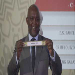 [Walid Ziani] Al Ahly coach Pitso Mosimane was the one conducting the CAF Champions League group stage draw, the same competition his team is participating in