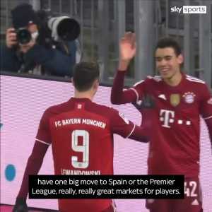 [Sky Sports News] Sky Sport Germany's @Sky_Marc:"Lewandowski is dreaming of Spain and the Premier League". Robert Lewandowski is still eyeing a big move in the summer and if Bayern Munich fail to tie him down to a new deal, then they will turn their attentions to Erling Haaland.