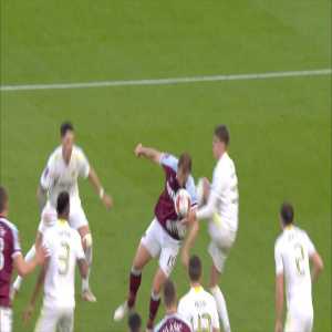 [ITV] West Ham penalty shout against Leeds 24'