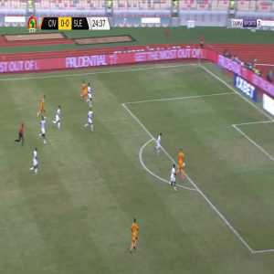 Ivory Coast 1-0 Sierra Leone - Sebastien Haller 25'