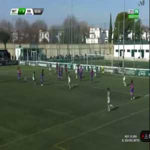 Real Betis W [2] - 0 SD Eibar W - Grace Asantewaa 86’ (great goal)