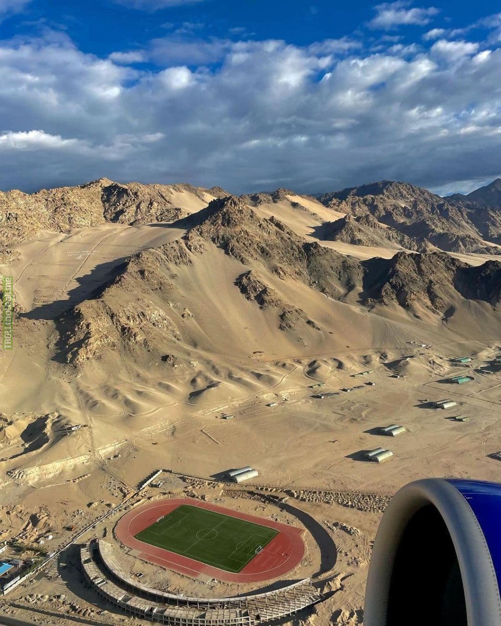 Open Stadium at Spituk,Leh at approx. 11,000 feet - Funded as part of Khelo India Sports Infrastructure