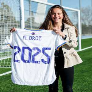 [Real Madrid Femenino] Maite Oroz has extended her contract until 2025!