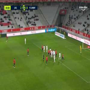 Lille 3-0 Lorient - Reinildo Mandava 31'