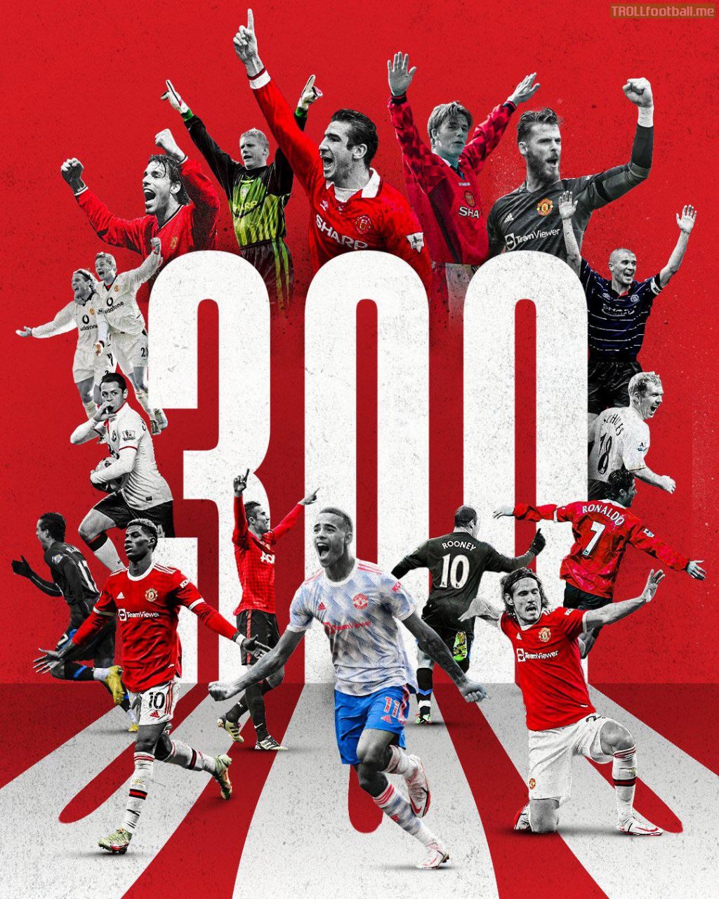 Manchester United are the first side to reach 300 Premier League away wins