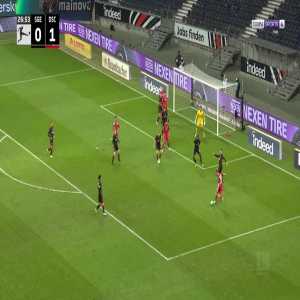 Frankfurt 0-2 Arminia Bielefeld - Alessandro Schopf (rabonna assist) 27'