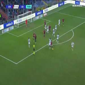 Andrea Cambiaso (Genoa) second yellow card vs. Udinese 79’