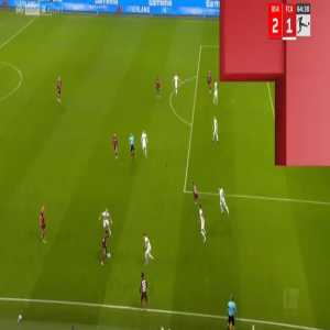 Bayer Leverkusen [3]-1 Augsburg - Moussa Diaby 65'