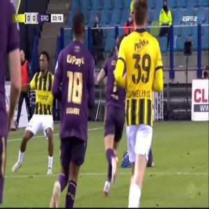 Vitesse Arnhem - FC Groningen - Loïs Openda red card 35'