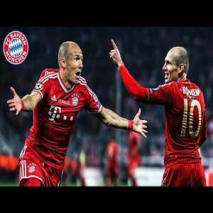 All 25 Arjen Robben UCL goals for Bayern
