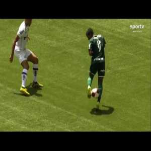 Palmeiras young star tries Rainbow flick and opponents get mad!