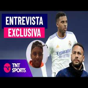 [TNT Sports Brasil] Rodrygo: "Luka Modrić? We were talking and he found out that my father is only a year older than him. And since then, well, he's my father. It's a pleasure to play with him, we have a great relationship."