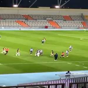 Al-Ittihad 1-2 Newcastle United - Ciaran Clark red card