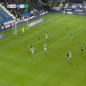 Huddersfield 1-0 Stoke - Josh Koroma 27'
