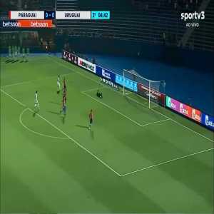 Paraguay 0 - [1] Uruguay - Luis Suárez 50'